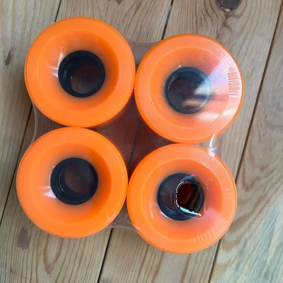 Skateboard longboard orange cruiser wheels - Picture 4 of 5